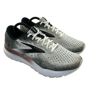 Brooks Ghost 16 Running Shoes Womens 12 White Rose Gold Athletic